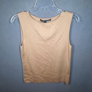 Linda allard X Ellen tracy wool and silk tank